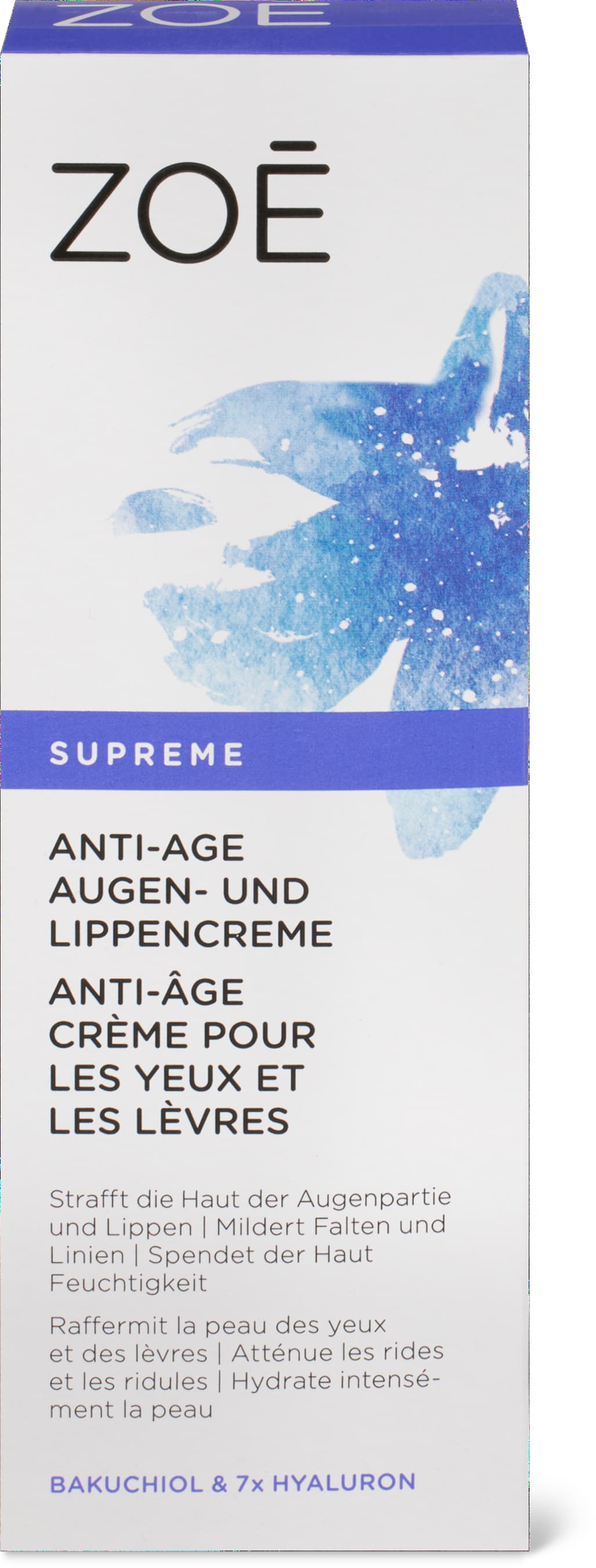Anti-Age Augen- und Lippencreme